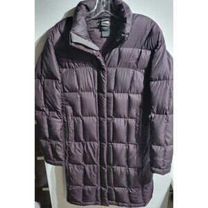 The North Face Womens 600 Down Fill Puffer Coat Size XS Winter Jacket Plum Color